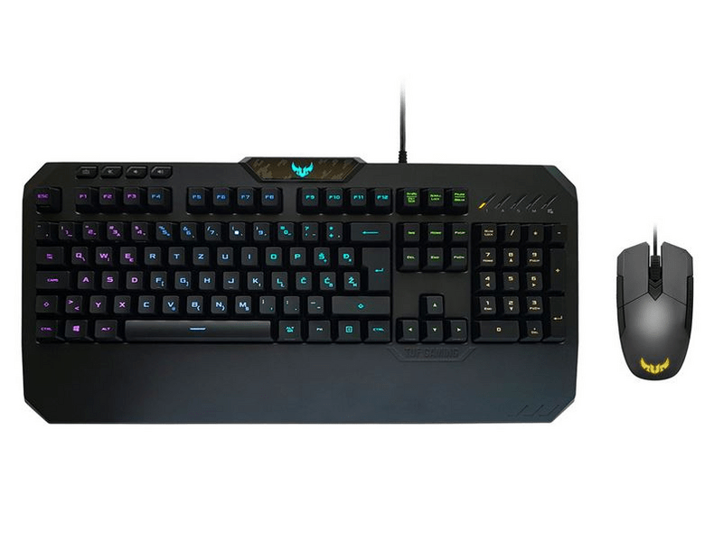 ASUS CB01 TUF Gaming Combo, K5 billentyűzet és M5 egér
