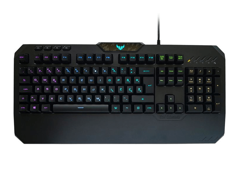 ASUS CB01 TUF Gaming Combo, K5 billentyűzet és M5 egér