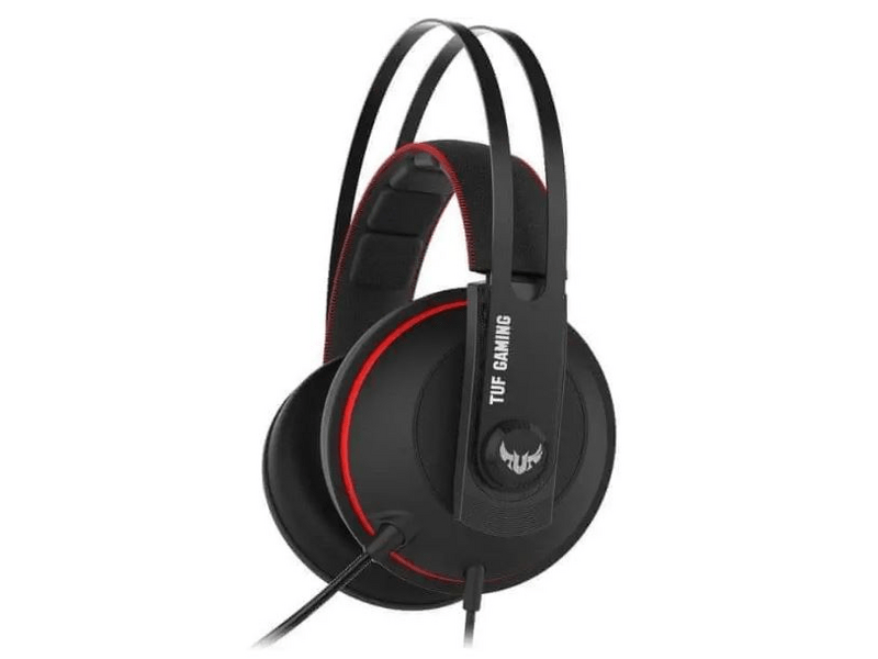 ASUS TUF Gaming H7 Core Fejhallgató, Fekete-piros