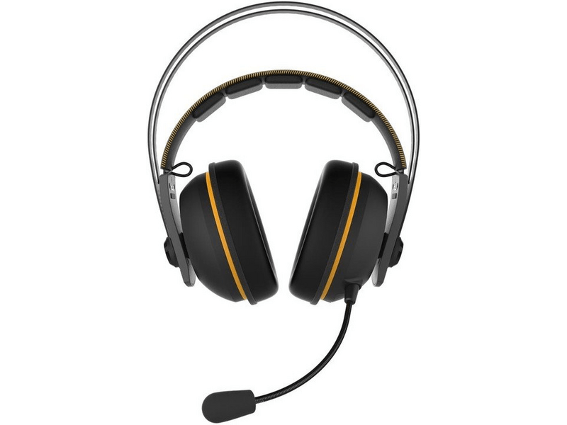 ASUS TUF Gaming H7 Vezeték nélküli fejhallgató, Fekete-sárga