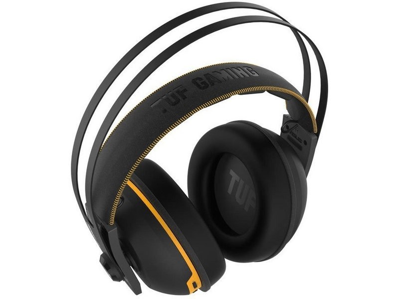 ASUS TUF Gaming H7 Vezeték nélküli fejhallgató, Fekete-sárga