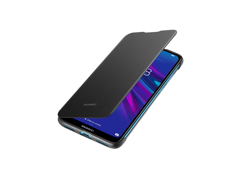 Huawei Y6 (2019) Flip tok, Fekete