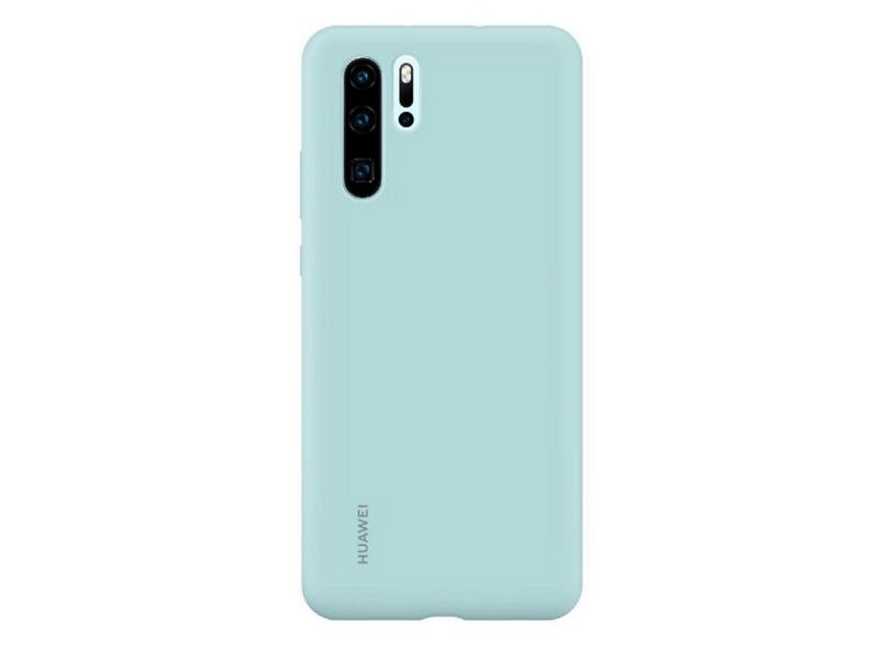 Huawei P30 Pro Szilikon tok, Világoskék