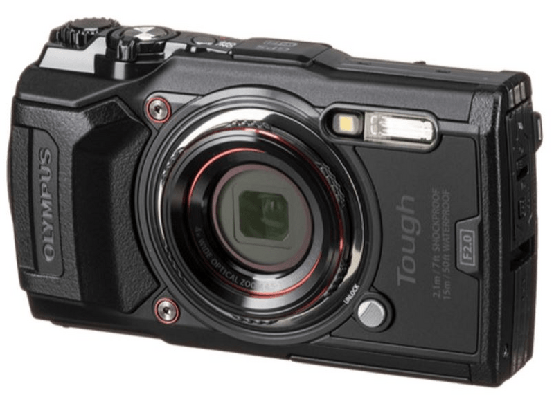 Olympus TG-6 Tough Fényképezőgép, Fekete
