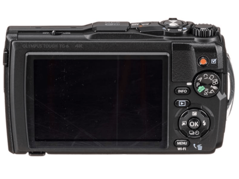 Olympus TG-6 Tough Fényképezőgép, Fekete