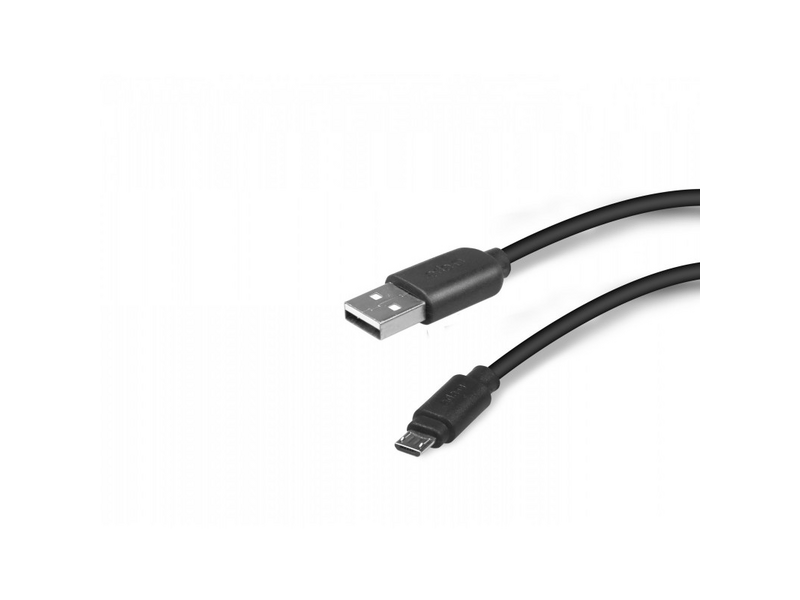 SBS USB 2.0 - mikro USB podatkovni kabel, crni