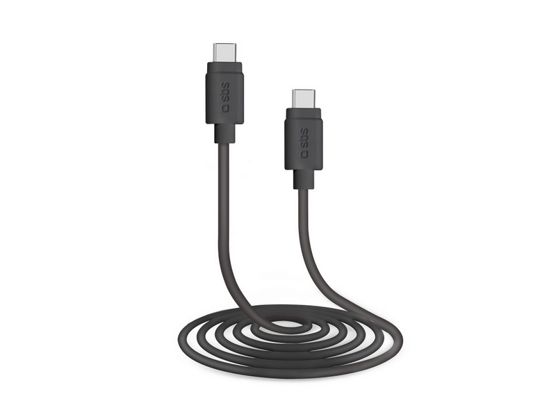 SBS USB-C - USB-C podatkovni kabel, crni
