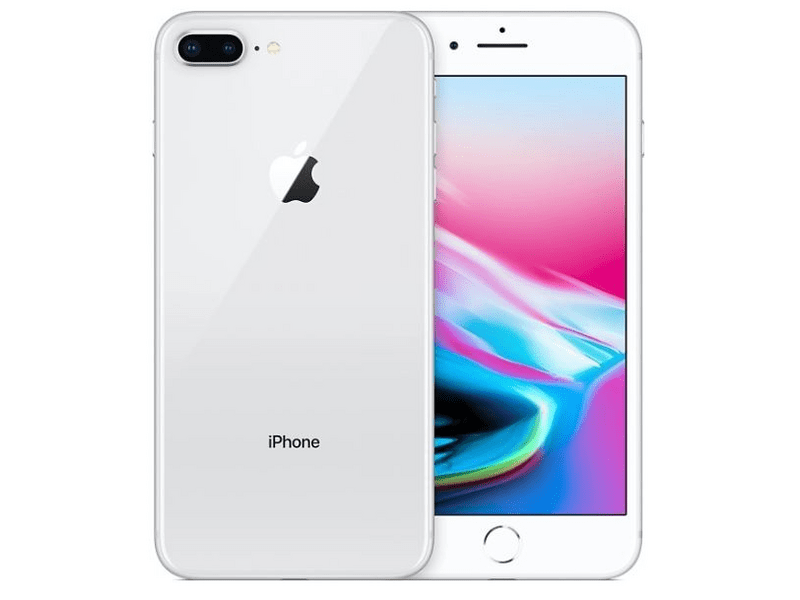 Apple iPhone 8 Plus 128 GB Kártyafüggetlen Mobiltelefon, Ezüst