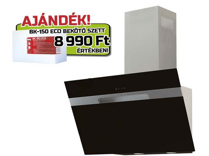 Cata AVLAKI 600 XGBK Fali páraelszívó + BK 150 ECO bekötő szett