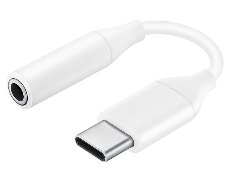 Samsung EE-UC10JUWEGWW USB-C - 3.5mm jack átalakító, Fehér