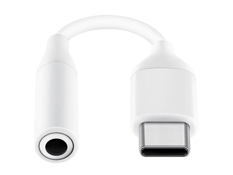 Samsung EE-UC10JUWEGWW USB-C - 3.5mm jack átalakító, Fehér