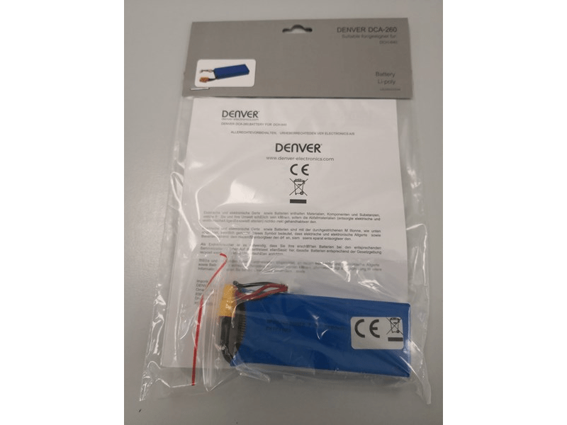 Denver DCA-260 Akkumulátor Denver DCH-640 Drónhoz