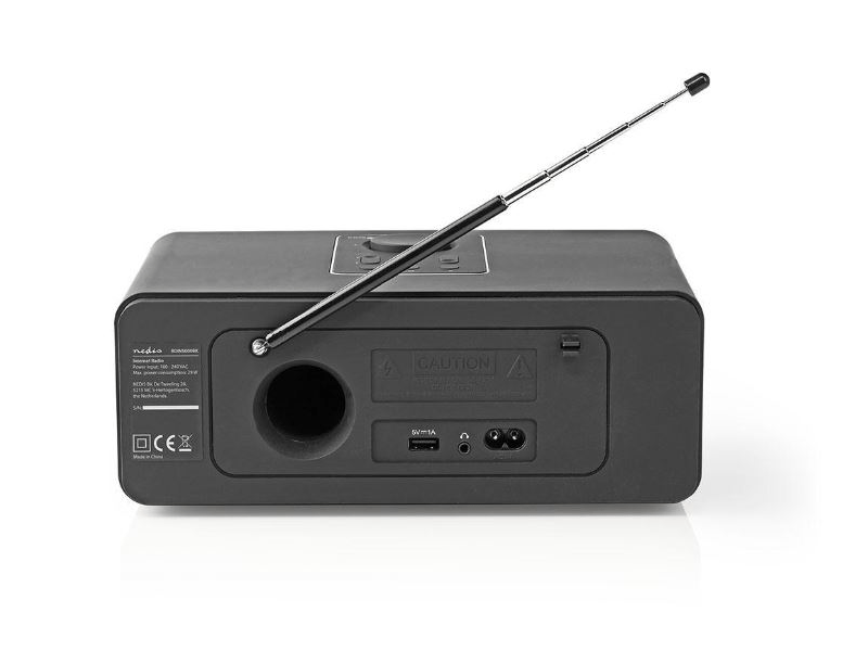 Nedis RDIN5000BK Internetes rádió