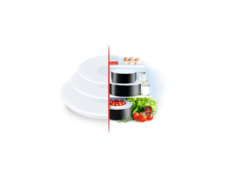 Tefal L9019222 Ingenio 3 darabos műanyag fedőkészlet