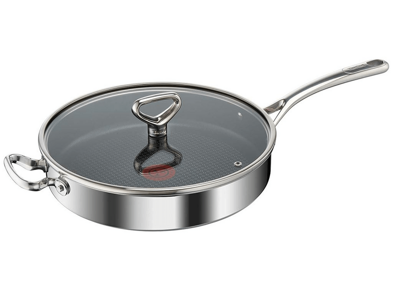 Tefal E4759244 Reserve Triply párolóserpenyő 30 cm fedővel