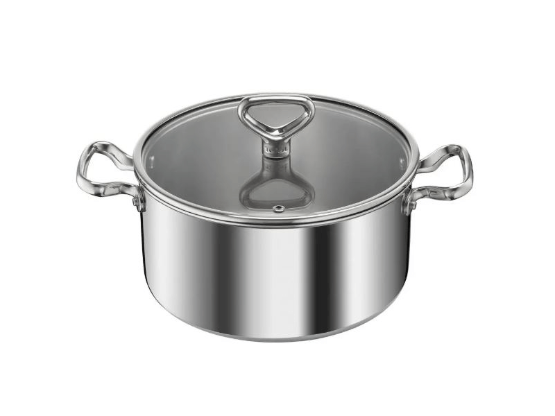 Tefal E4764644 Reserve Collection Triply Edény 24 cm fedővel