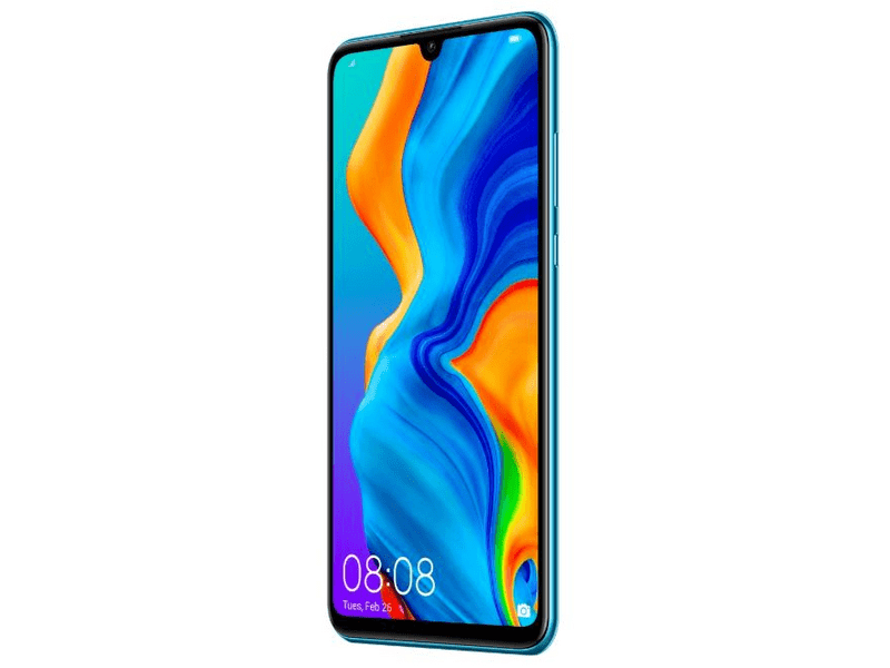 Huawei P30 Lite Dual SIM 64 GB Kártyafüggetlen Mobiltelefon, Kék