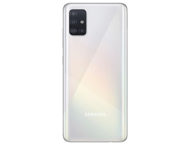 Samsung A51 Dual SIM 128 GB Kártyafüggetlen Okostelefon, Fehér
