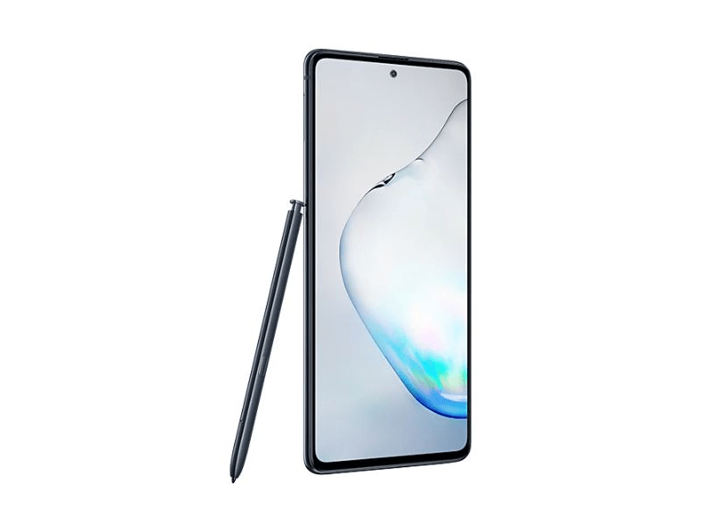 Samsung Galaxy Note10 Lite Kártyafüggetlen Okostelefon, Fénylő fekete