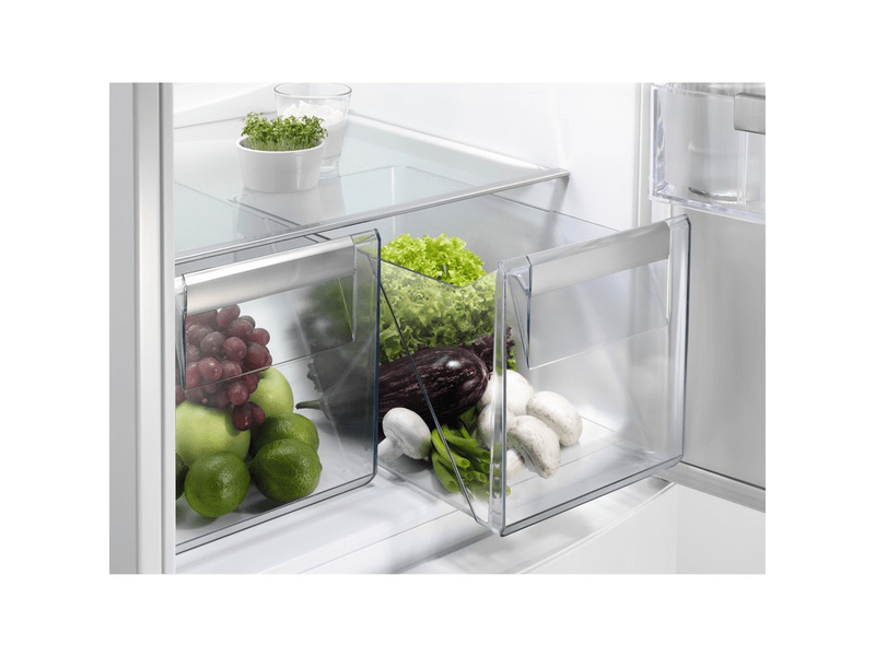Electrolux EJN2301AOW Beépíthető kombinált hűtőszekrény, 144 cm