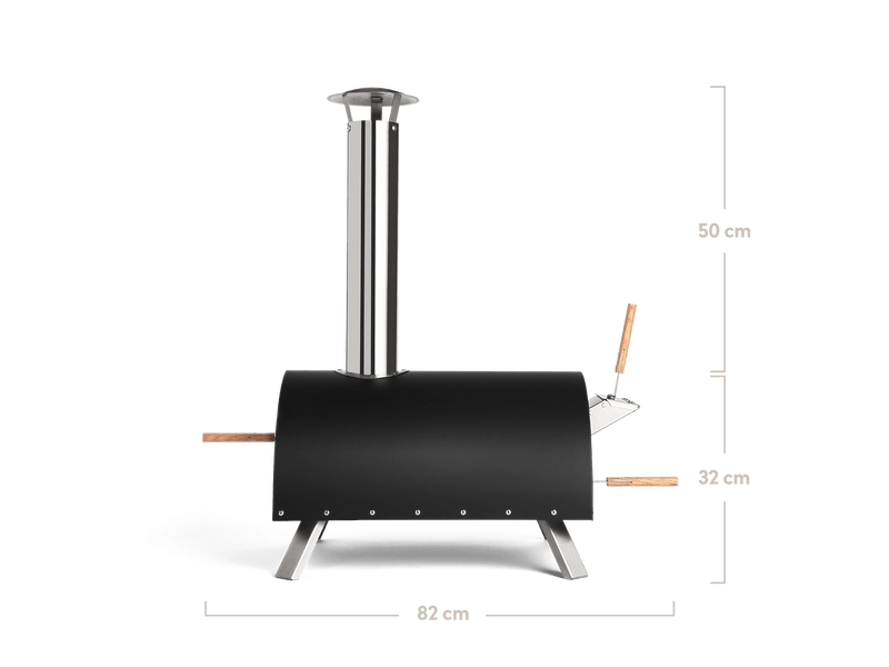 Burnhard Nero peć za pizzu na pelete