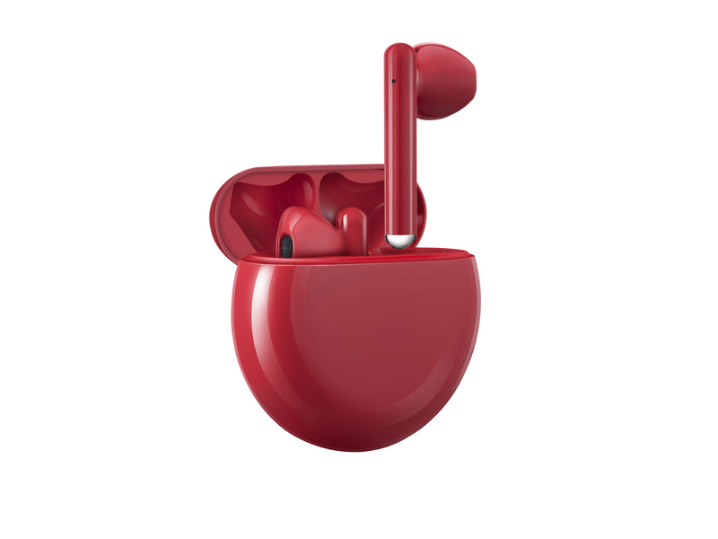 Huawei FreeBuds 3 vezeték nélküli fülhallgató, Piros