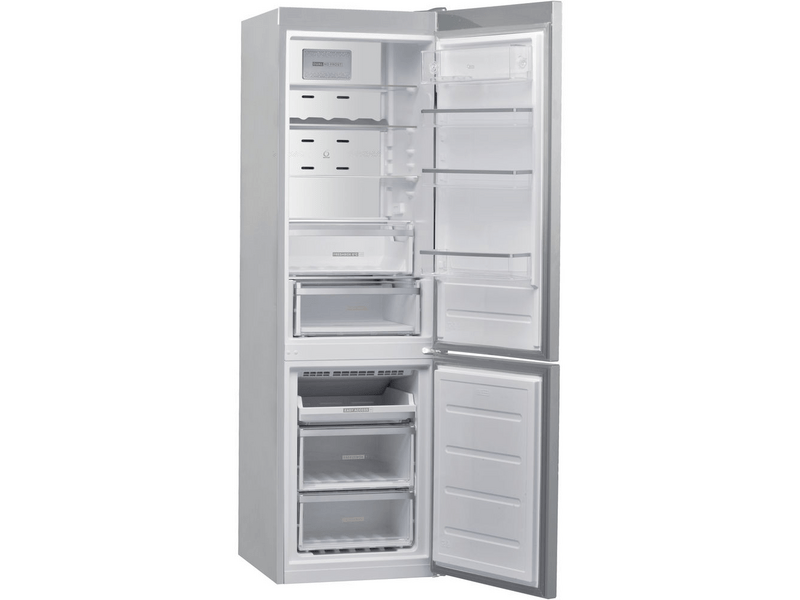 Whirlpool W9 931D IX Alulfagyasztós kombinált hűtőszekrény