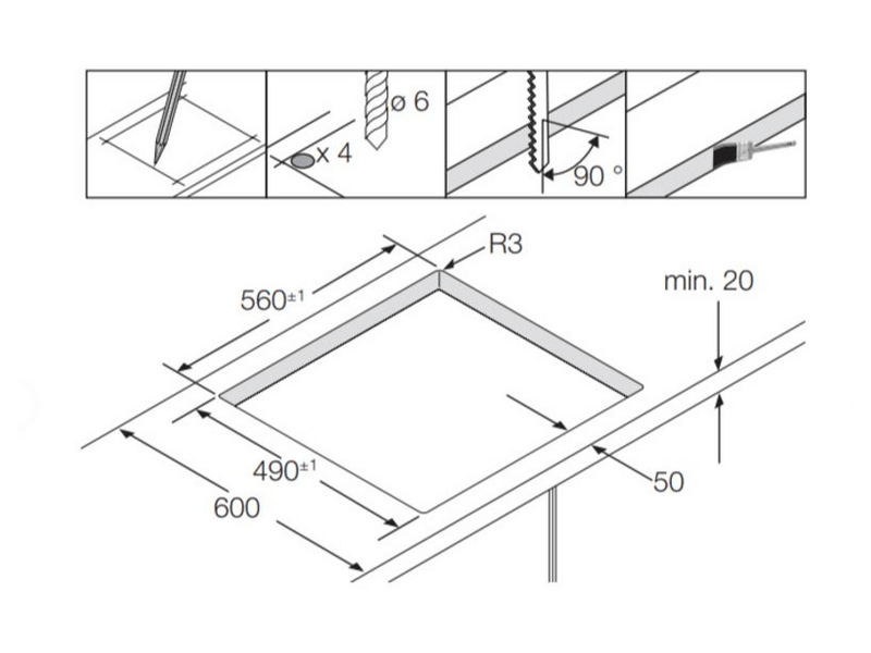 Samsung CTR164NC01/XEO Beépíthető elektromos főzőlap
