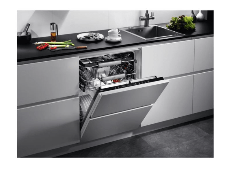 AEG FSE63767P Beépíthető mosogatógép, QuickSelect kezelőpanel, 15 teríték, AirDry, 7 program