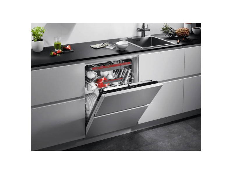 AEG FSB53907Z Beépíthető mosogatógép, QuickSelect kezelőpanel, MaxiFlex fiók, 14 teríték, AirDry, 7 program