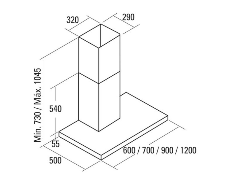 CATA SYGMA 900/C Fali páraelszívó