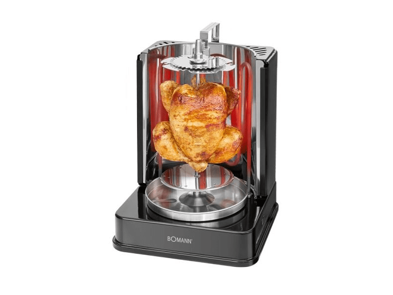 Bomann DVG3006CB Függőleges kebab multigrill