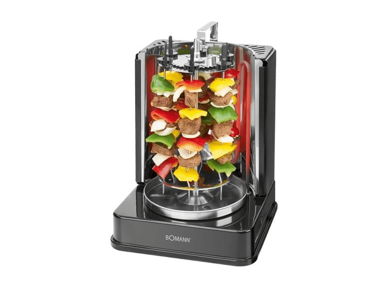 Bomann DVG3006CB Függőleges kebab multigrill