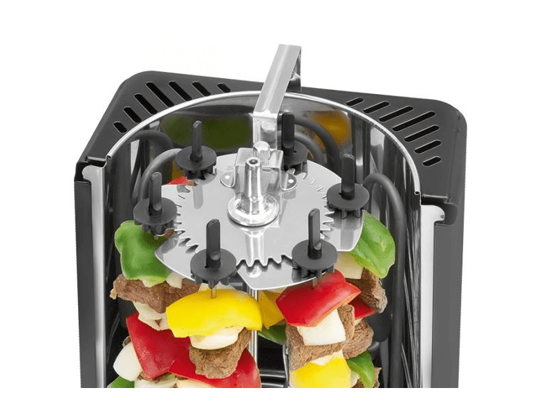 Bomann DVG3006CB Függőleges kebab multigrill