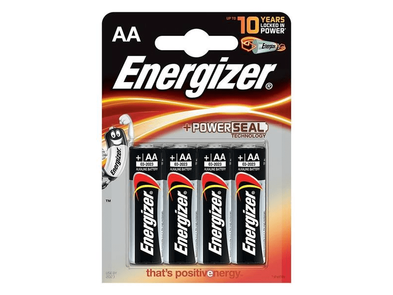 Energizer AA 1.5V Elem, 4 db