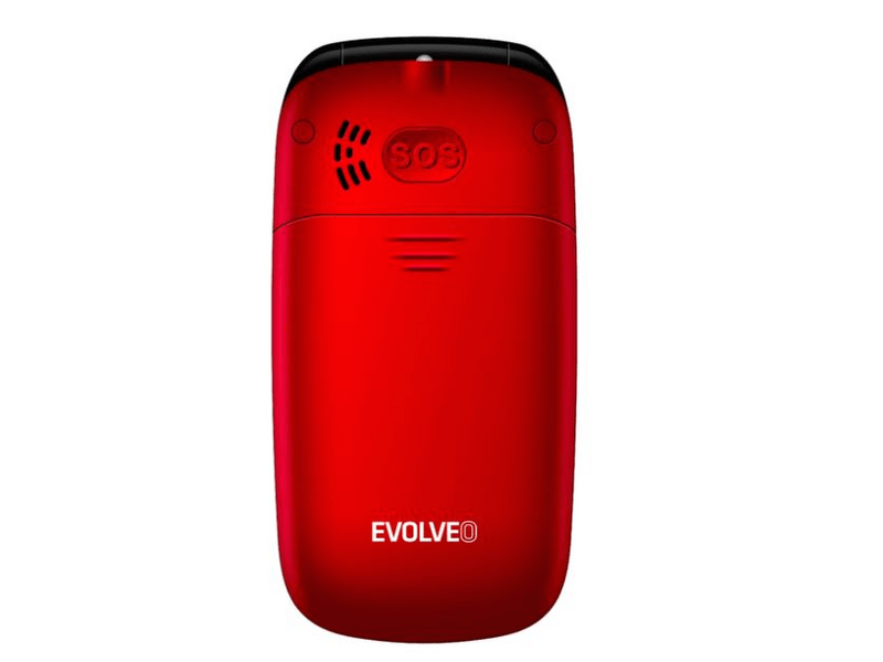 Evolveo EasyPhone EP700 Dual SIM Kártyafüggetlen mobiltelefon, Piros