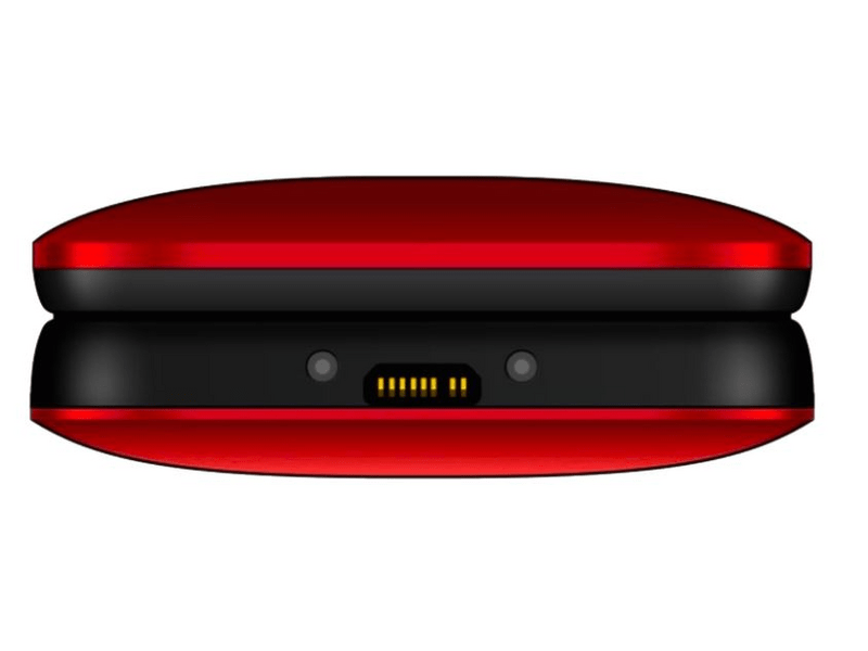 Evolveo EasyPhone EP700 Dual SIM Kártyafüggetlen mobiltelefon, Piros