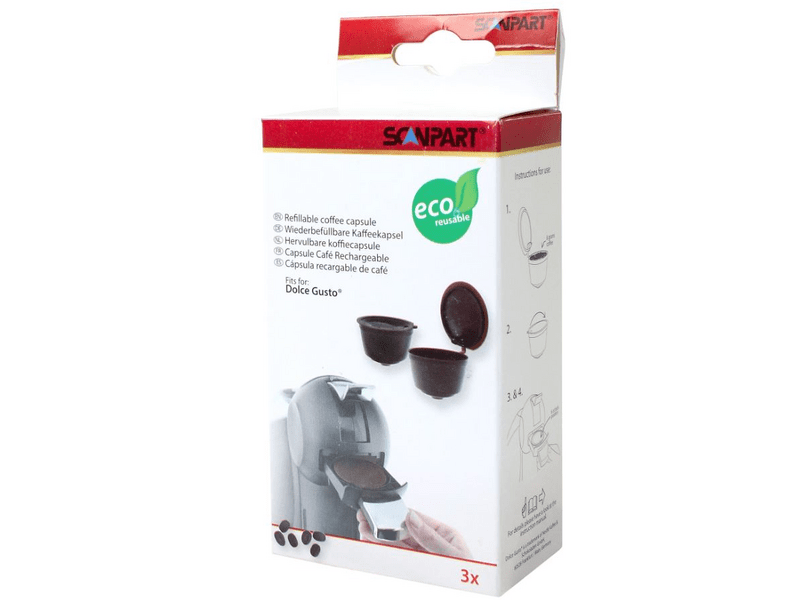 Scanpart Dolce Gusto utántölthető kapszula 3 db