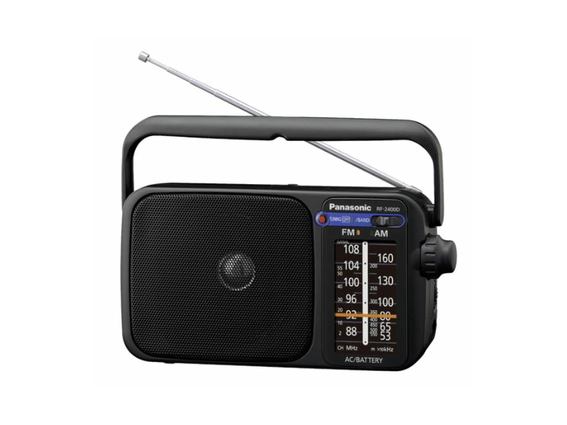 Panasonic RF-2400DEG-K Hordozható rádió, Fekete