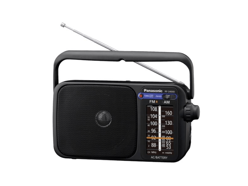 Panasonic RF-2400DEG-K, Prijenosni radio,crni