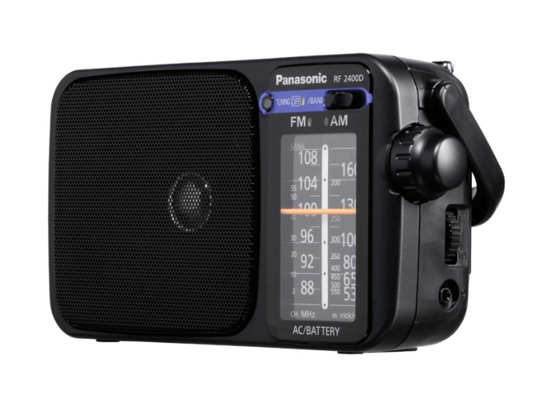 Panasonic RF-2400DEG-K, Prijenosni radio,crni