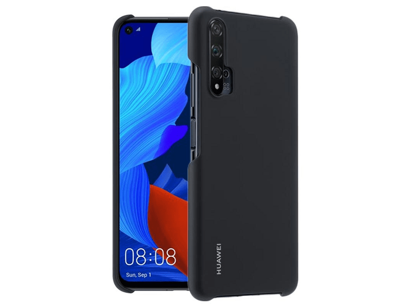 Huawei Nova 5T Védő tok, Fekete
