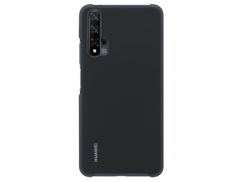 Huawei Nova 5T Védő tok, Fekete