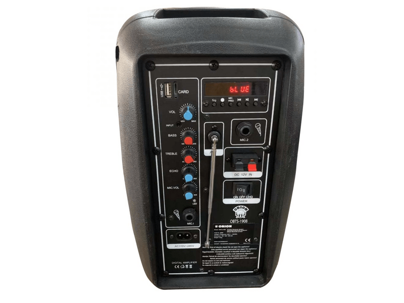 Orion OBTS-1908 Hordozható vezeték nélküli hangszóró