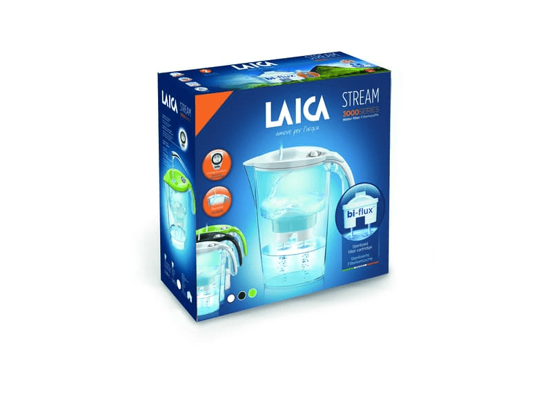 Laica J9029D1 Stream Line vízszűrő kancsó 1+1 szűrőbetéttel
