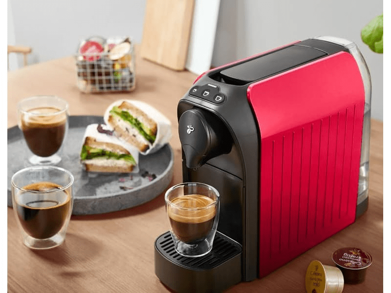 Tchibo Cafissimo Easy Kapszulás kávéfőző, Piros