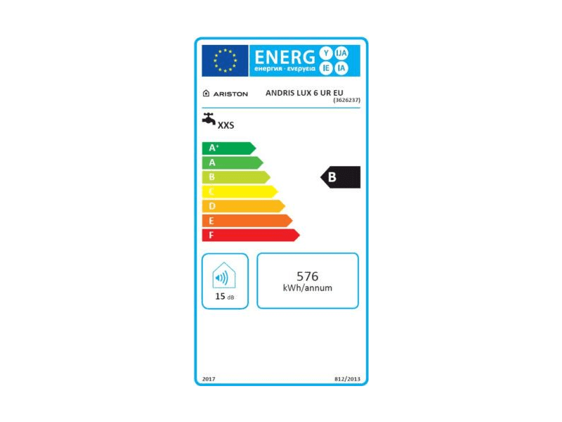 Ariston Andris Lux 6 UR Alsó elhelyezésű villanybojler