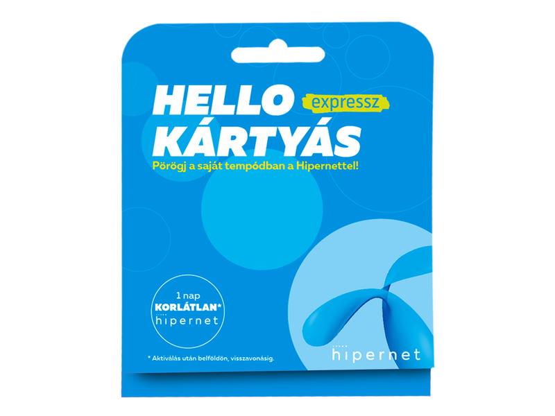 Telenor Hello Kártyás Expressz csomag