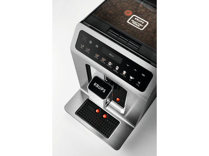 Krups EA894T10 Evidence Plus automata kávéfőző, Titán