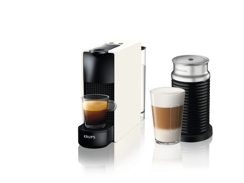 Krups XN111110 Essenza Mini Nespresso kapszulás kávéfőző + Aeroccino tejhabosító